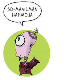 3D-maailman hahmoja