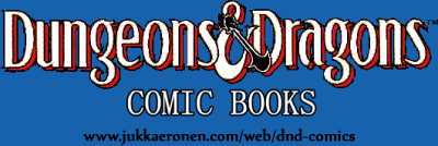 Dungeons & Dragons Comic Books