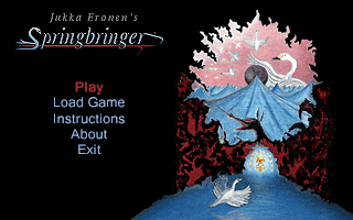 Springbringer - Game menu concept © Jukka Eronen